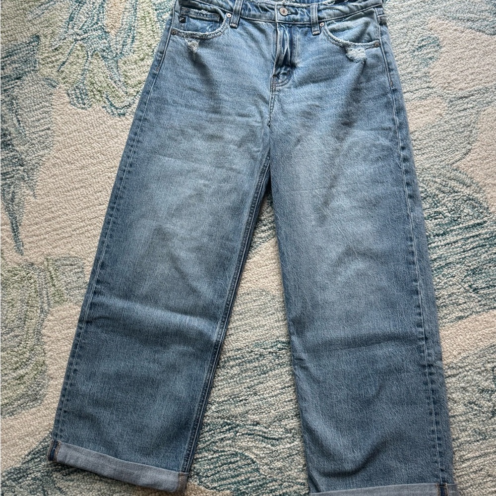 KanCan High Rise Blue Jeans Relaxed Fit